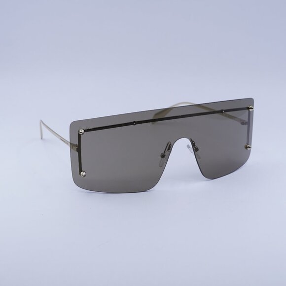 Alexander McQueen Accessories - 🕶️ New Alexander McQueen AM0412S 002 Sunglasses - Gold Frame, Brown Lenses